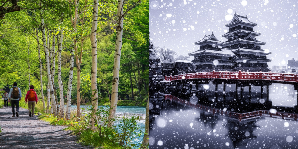 【上高地・松本城】混雑を避ける楽しみ方をご紹介!混雑予想やおすすめのシーズン情報も!